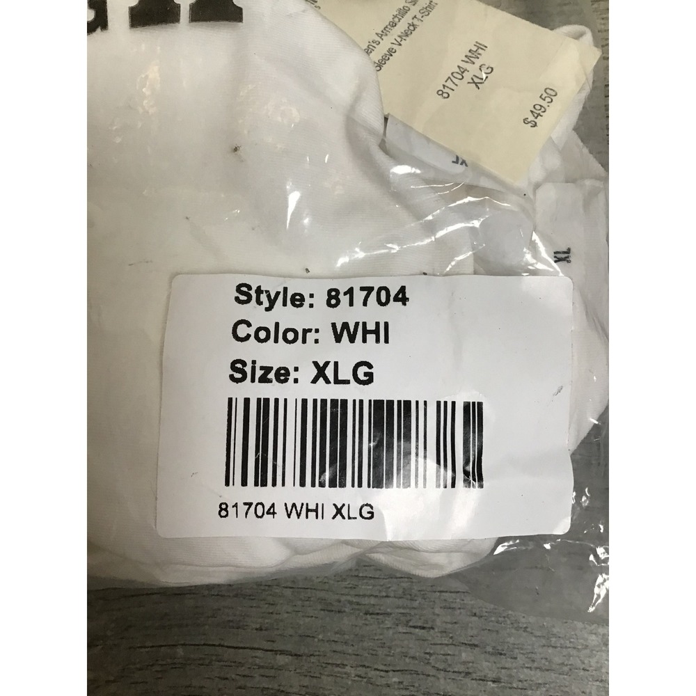 Duluth Trading Co Women's White Armachillo Cooling V-Neck T-Shirt Size XLG NWT - Picture 8 of 9